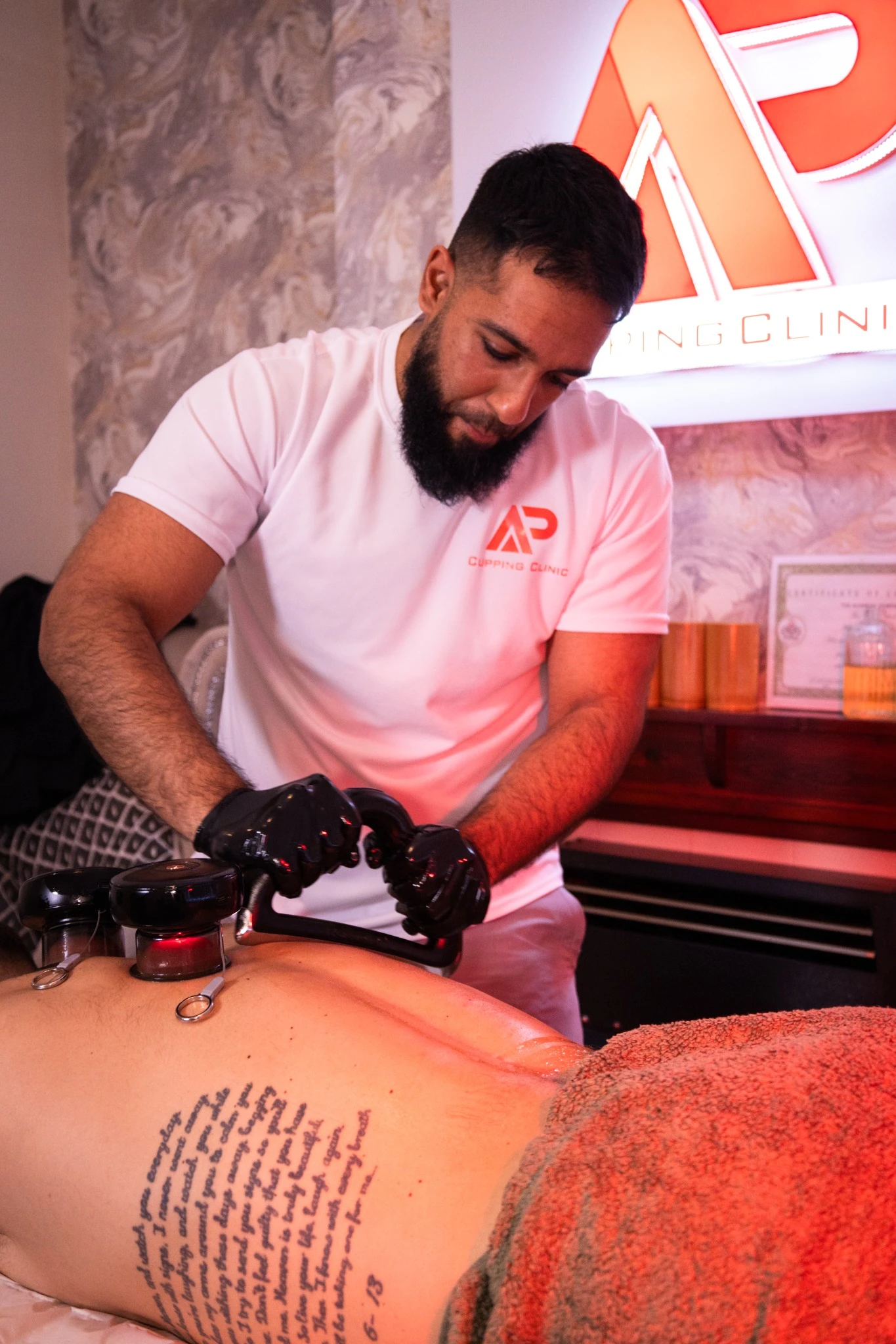 Sports massage and recovery treatment